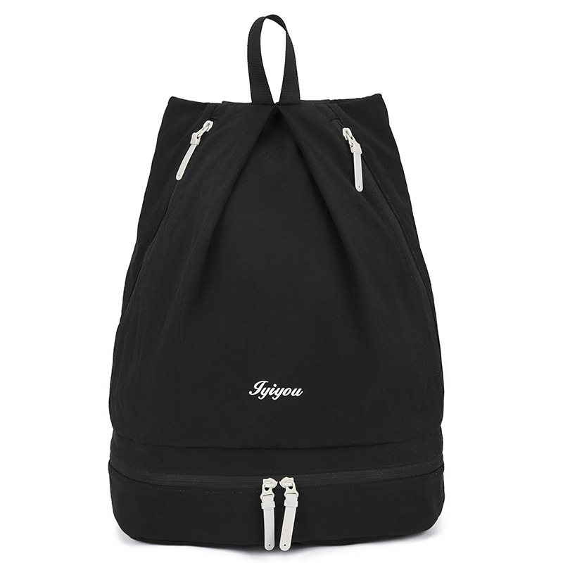 Fitness torba s mokro-suhi odjeljak, vodootporna, najlon materijal, kapacitet ispod 20 L, unisex