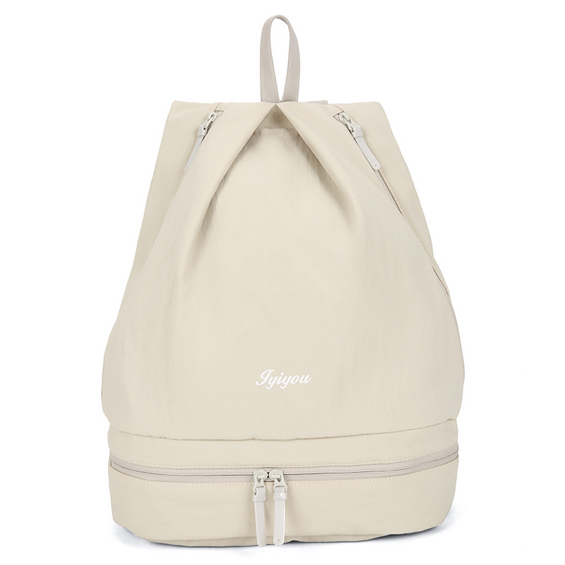 Fitness torba s mokro-suhi odjeljak, vodootporna, najlon materijal, kapacitet ispod 20 L, unisex