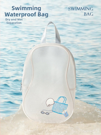 Kuiv–märg eraldusga veekindel väljakott, PU materjal, triibuline muster, unisex, laieneb maht, välispordiks