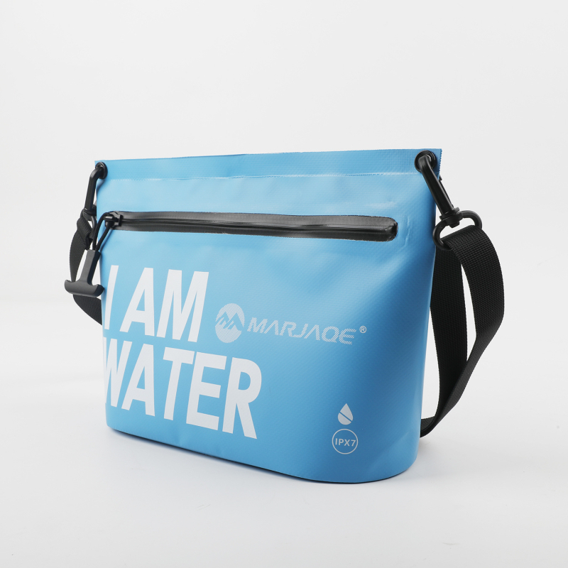 IPX7 vodootporna clutch torbica, PVC materijal, 2,5 L kapaciteta, korejski stil, pogodna za vožnju biciklom, plažu i plivanje