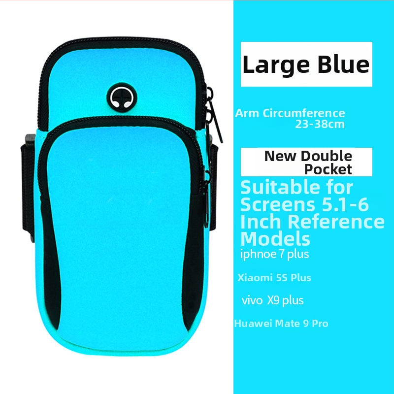Rankinis telefono krepšys bėgimui – nardymo medžiaga, lauko sportas, suaugusieji, unisex, pavasaris 2024