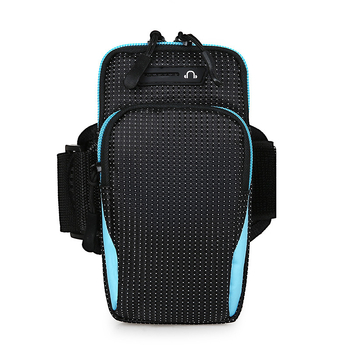 Telefonui ant rankos skirtas krepšys sportui lauke — vandeniui atsparus nailonas, unisex, ultralengvas