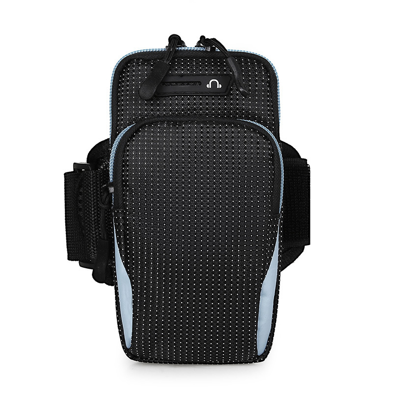 Telefonui ant rankos skirtas krepšys sportui lauke — vandeniui atsparus nailonas, unisex, ultralengvas