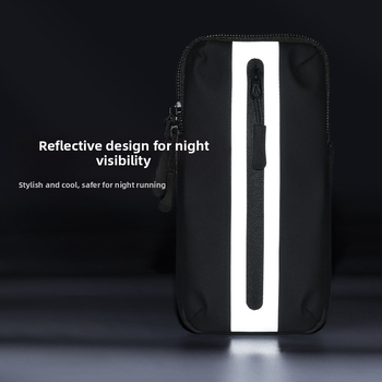 Rankinis telefono dėklas bėgimui (unisex) – Oxford audinys, kvėpuojantis, atsparus vandeniui, ultralengvas, poliesterio pamušalas