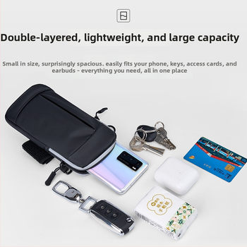 Telefono rankinė sportui – atspari vandeniui, ultra lengva, PU medžiaga, universalus, skirta lauko sportui