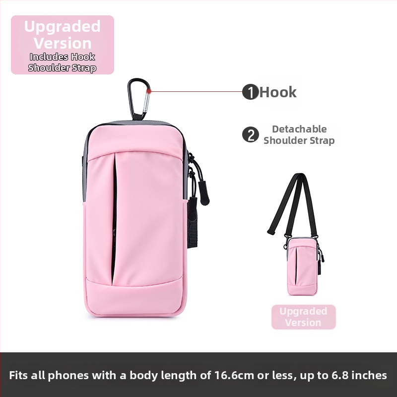 Telefono rankinė sportui – atspari vandeniui, ultra lengva, PU medžiaga, universalus, skirta lauko sportui