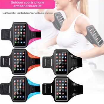 Telefono rankos apyrankė sportui — ultra plona, lengva, atspari vandeniui, suderinama su lietimui jautriu ekranu, poliester Ausitool, unisex, pamušas nailonas