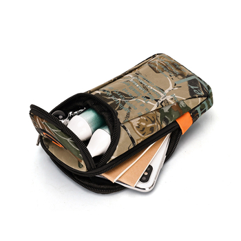 Telefono armbags bėgimui, vandeniui atsparus Oxford audinys, kamufliažinis raštas, poliesterio pamušalas