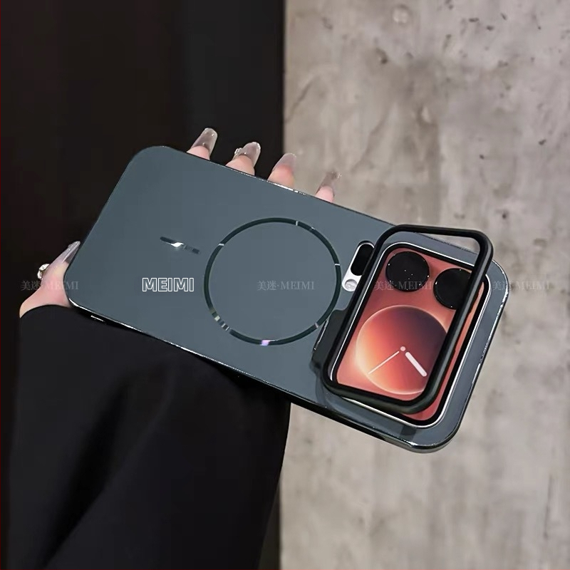 Metāla objektīva turētājs Xiaomi 17 Pro Max – matēta virsma, mīkra mala, cieta apakšdaļa, kritiena aizsardzība, saderīgs ar aizsargkarti