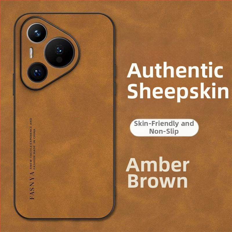 Huawei Pura80 tālruņa korpuss – pilnīga aizsardzība, aitas āda, pretkritienu aizsardzība, Inkjet druka