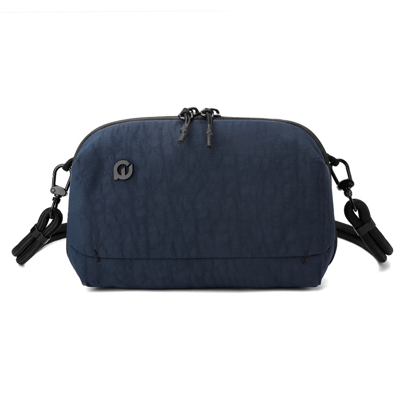 Vīriešu pleca soma ar vairākām nodalījumiem, lielas ietilpības, ūdensizturīgs neilons, ikdienas lietošanai