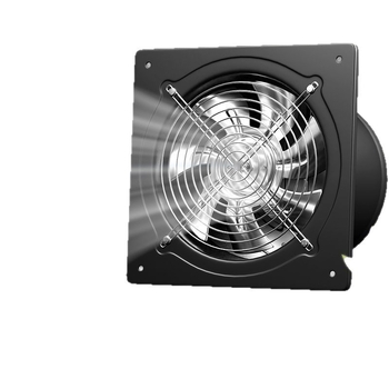 Virtuvės išmetimo ventiliatorius — viso metalo korpusas, galingas ištraukimo ventiliatorius, sieninis montavimas, plieninis korpusas, 220V, 60W, 50Hz, mechaninis valdymas, energijos efektyvumo lygis 3