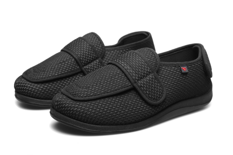 Chivago unisex ljetne tenisice, široki broj, mrežasti gornji dio, Velcro zatvarač, okrugli vrh, gumeni potplat, pogodne za otečene noge i Hallux Valgus