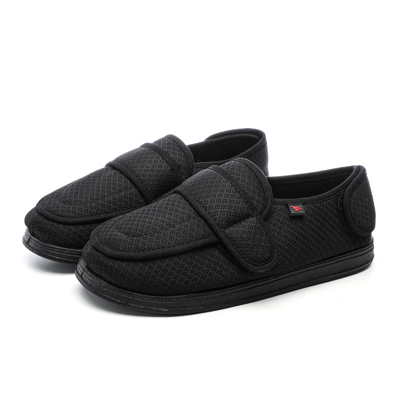 Chivago unisex ljetne tenisice, široki broj, mrežasti gornji dio, Velcro zatvarač, okrugli vrh, gumeni potplat, pogodne za otečene noge i Hallux Valgus