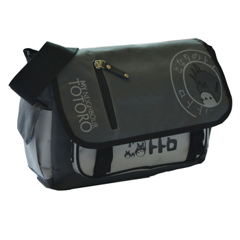 Мъжка презрамкова чанта CP921 – стил улица, найлон, полиестерова подплата, аниме принт, пролет 2019