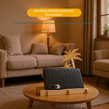 Puidust DIY telefonihoidja - 3D pusleplokkide komplekt, Basswood materjal, 0–38 tk, vanus 7–14 aastat, kokkupandav ehitusplokk