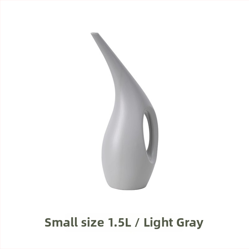 Záhradná kanvička na zalievanie s dlhým výtokom, nordický štýl, PE materiál, Presbyter značka, kapacita 1.5L/2.5L