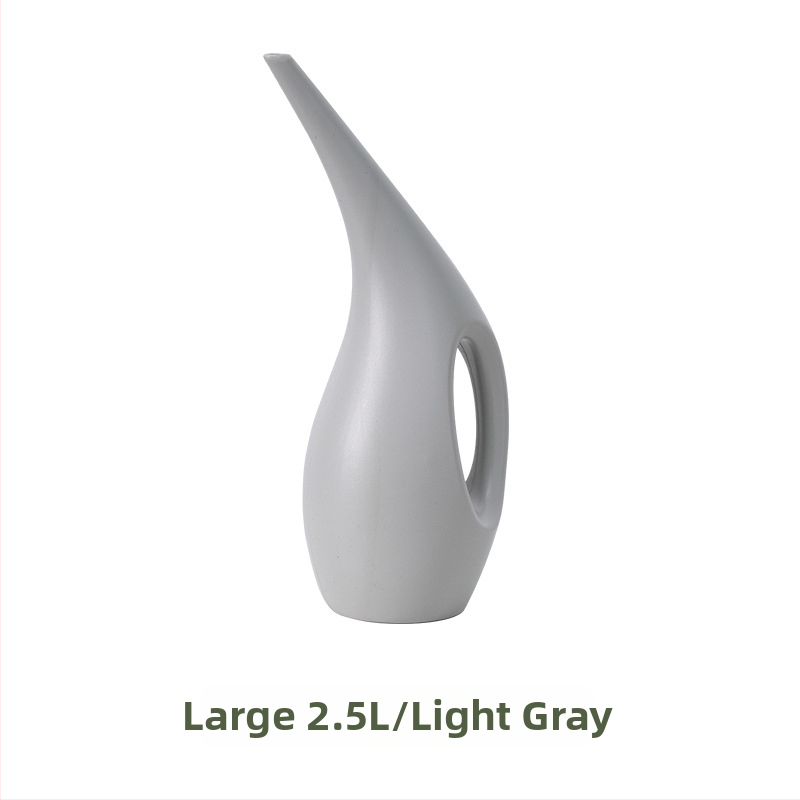 Záhradná kanvička na zalievanie s dlhým výtokom, nordický štýl, PE materiál, Presbyter značka, kapacita 1.5L/2.5L