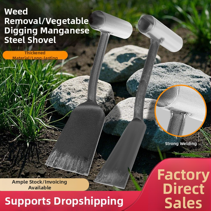 Záhradná lopata z mangánovej ocele, poľnohospodárske použitie, pôvod Shandong, Čína, značka Temporary