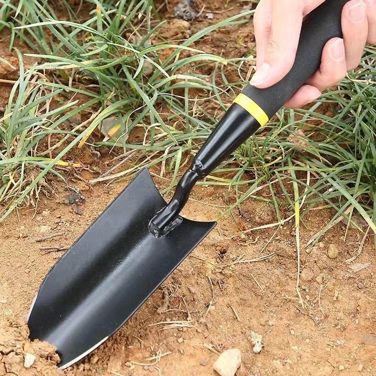 Honest Lopată de grădină din oțel mangan – Unealtă manuală pentru grădinărit, plantarea legumelor și florilor, afânarea solului