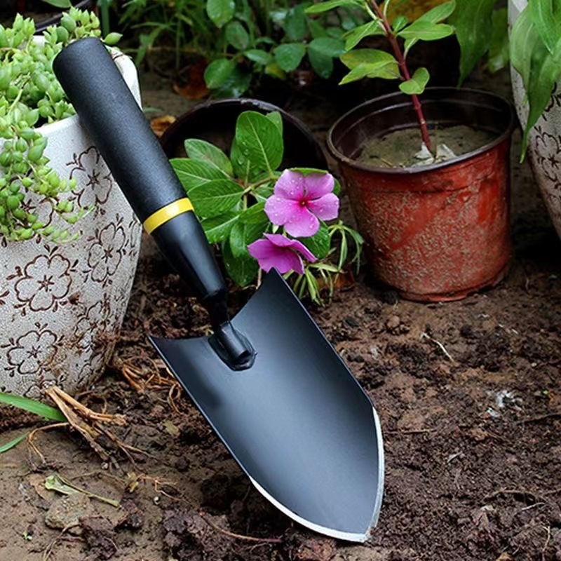 Honest Lopată de grădină din oțel mangan – Unealtă manuală pentru grădinărit, plantarea legumelor și florilor, afânarea solului