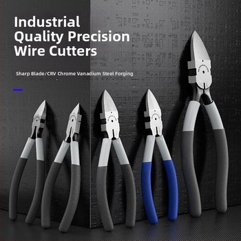 Professzionális villanyszerelő drótvágó fogó, bonsai metsző, ágak és virágok vágására, vékony pengék, éles