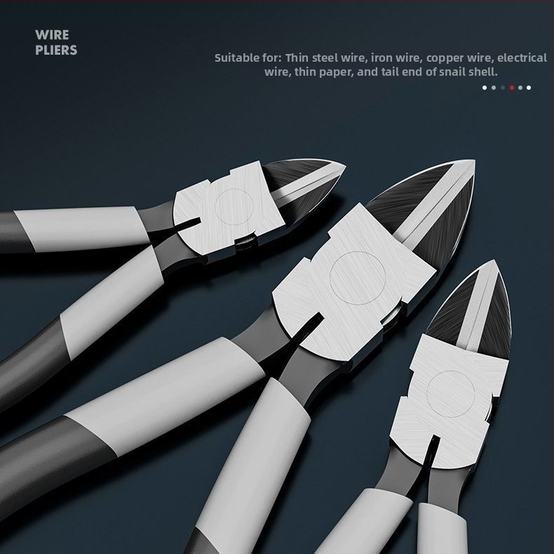 Professzionális villanyszerelő drótvágó fogó, bonsai metsző, ágak és virágok vágására, vékony pengék, éles