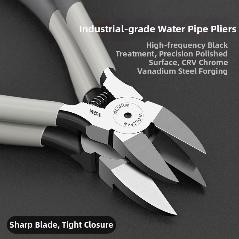Professzionális villanyszerelő drótvágó fogó, bonsai metsző, ágak és virágok vágására, vékony pengék, éles