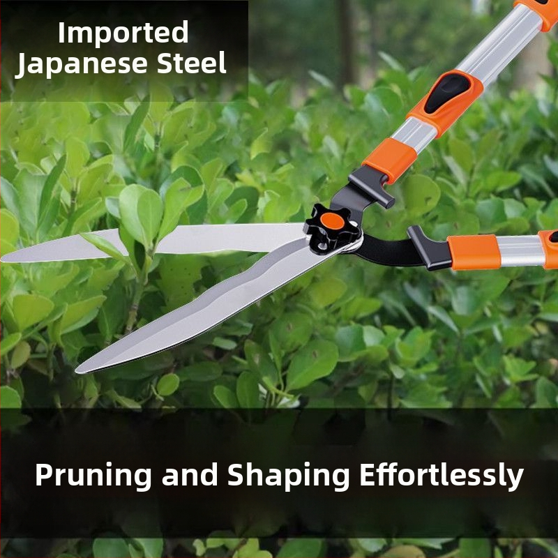 Kertészeti metszőolló otthoni használatra, virágok és sövény vágásához, vastag ágakhoz