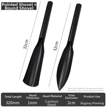 Záhradná lopatka - dizajn z mangánovej ocele na presádzanie a sadenie do kvetináčov, čepeľ z nehrdzavejúcej ocele, všeobecné použitie, prispôsobiteľné | Shang ting