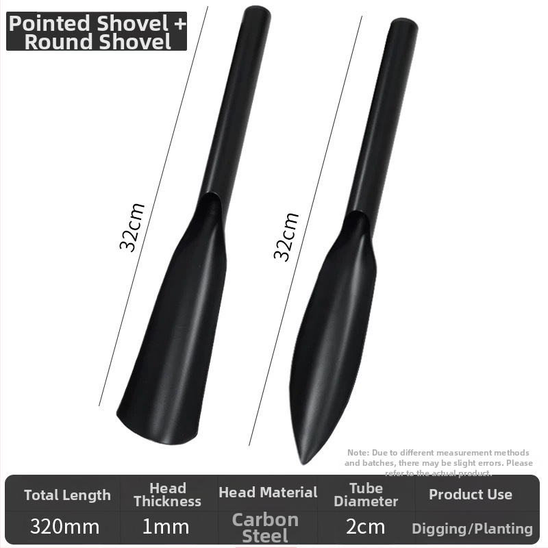 Záhradná lopatka - dizajn z mangánovej ocele na presádzanie a sadenie do kvetináčov, čepeľ z nehrdzavejúcej ocele, všeobecné použitie, prispôsobiteľné | Shang ting