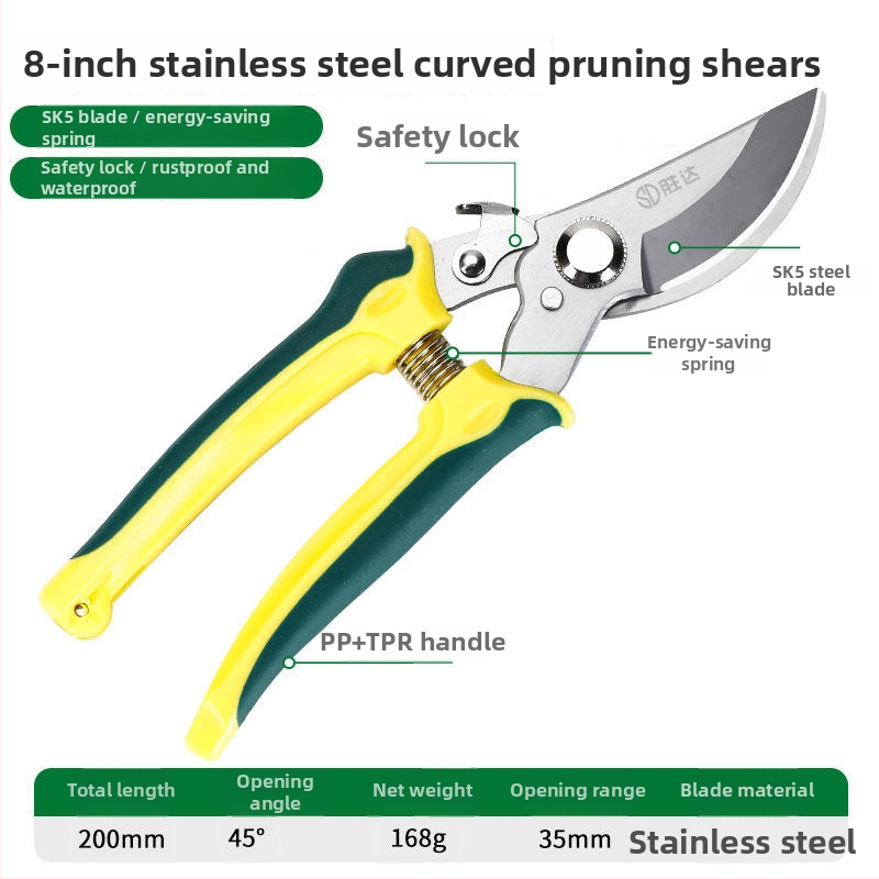 Shengda Viljapuude lõiketerad – tugevad oksalõiked paksude okste jaoks, aiandus ja floristikaga sobiv – tööjõu säästlik tööriist