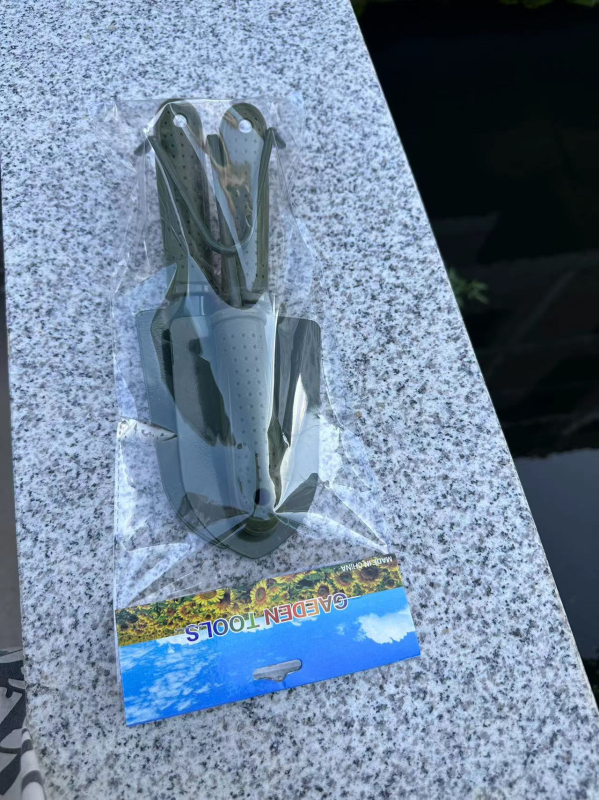 Hard Bones сет от градинарски инструменти, три части: широка лопата, тясна лопата и гребло, за домашно засаждане на цветя и зеленчуци