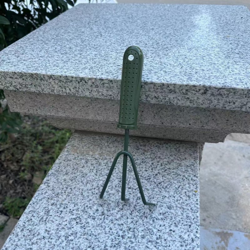 Hard Bones сет от градинарски инструменти, три части: широка лопата, тясна лопата и гребло, за домашно засаждане на цветя и зеленчуци