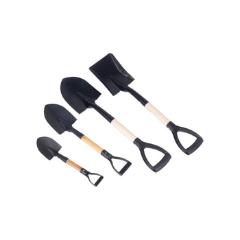 Градинарска лопата с остър квадратен връх за открита употреба — подходяща за копаене на пясък и сняг, марка Lusheng hardware