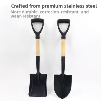 Detská lopatka na sadenie stromov s priamym držadlom, určená pre vonkajšiu záhradu, kopanie pôdy a plážové použitie