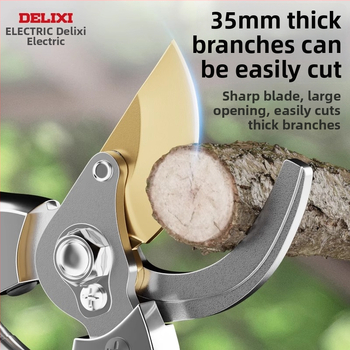 Delixi elektrilised pügamisriistad lillede ja viljapuude pügamiseks, aednikutöö tööriist, tööjõu säästmine