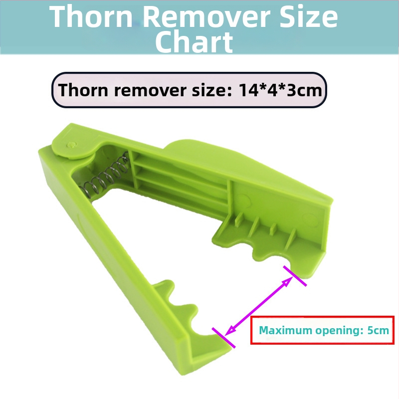 Deao plastové ručné kliešte na ruže s odstraňovaním tŕňov — pre záhradníctvo a kvetinárstvo