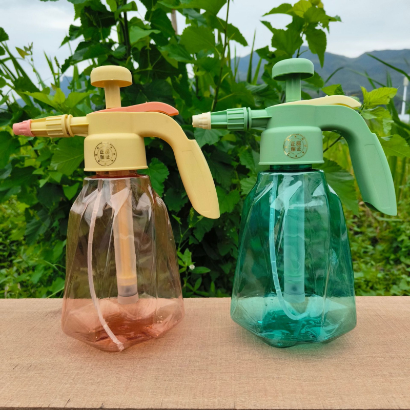 Yucheng nyomásos öntöző kanna – PET/PP anyag, virágok öntözésére, háztartási használatra, fertőtlenítés és alkoholos permetezés