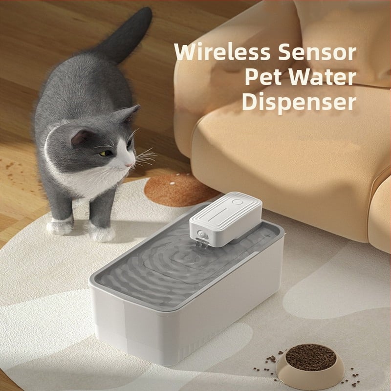 Dispenser de apă pentru animale NYSJ6038 — pentru câini și pisici, detașabil, greutate 780 g, categorie: vase pentru animale de companie