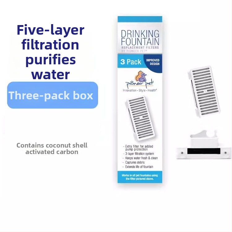Dispenser de apă pentru animale de companie, cu circulație automată, filtrare și funcționare silențioasă, cu capacitate mare; brand PIONEER PET, model 3075 Swan Water Dispenser; detașabil; potrivit pentru câini și pisici; greutate 0,65 kg