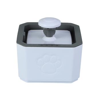 Αυτόματος διανομέας νερού για κατοικίδια με κυκλοφορούντα σιντριβάνι, αποσπώμενο, βάρος 730 g, κατάλληλο για σκύλους και γάτες