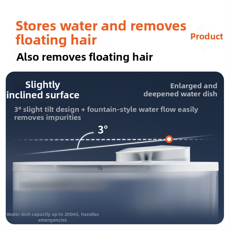 Διανομέας νερού για κατοικίδια με έλεγχο μέσω εφαρμογής, αποσπώμενο, μεγάλης χωρητικότητας, για σκύλους και γάτες | Μοντέλο Ch-iwd004