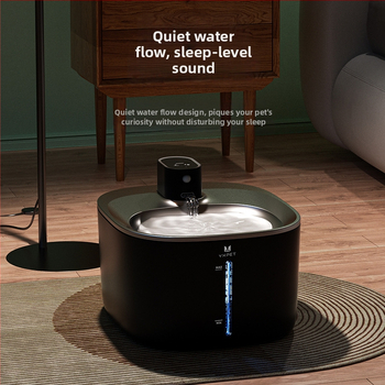 Gudrs uzlādes ūdens dozators mājdzīvniekiem ar dubultu barošanu – piemērots suņiem un kaķiem, modelis YPD-C004, svars 1,15 kg, 1 gadu garantija