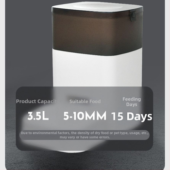 Automātiska barotava mājdzīvniekiem - laika taimeris, WiFi attālināta barošana, noņemams dizains, piemērots kaķiem un suņiem