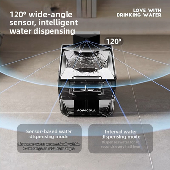 Mājdzīvnieku ūdens dozators ar automātisku cirkulāciju, bezvadu, atdalāms, piemērots suņiem un kaķiem, svars 1,5 kg