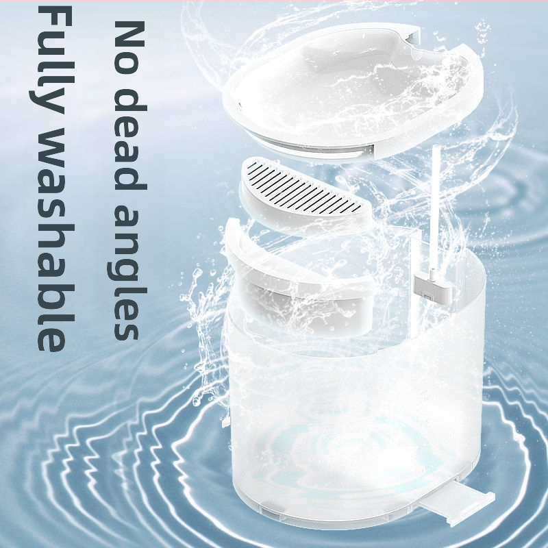 Kaķu ūdens dozators ar inteliģentu automātisko ciklu, noņemams, bezvadu sensors (nav nepieciešama lietotne)