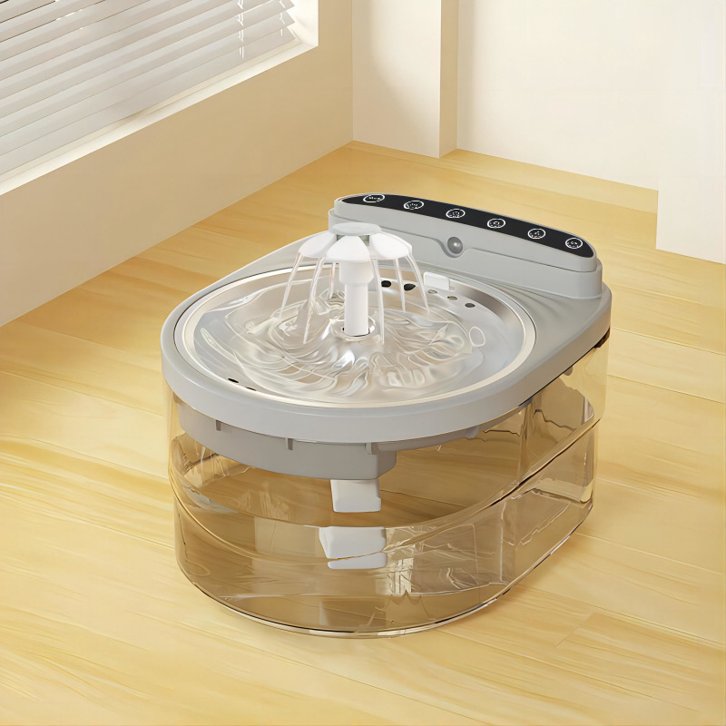 HTJ001 Ασύρματος Διανομέας Νερού για Γάτες και Σκύλους — Ροή Νερού, Αποσπώμενο, Κατάλληλο για Γάτες και Σκύλους