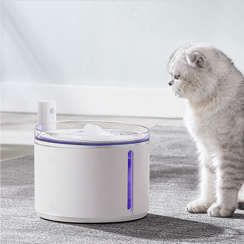 Δοχείο πόσιμου νερού κατοικίδιων με κυκλοφορούμενο νερό — αυτόματο, κατάλληλο για γάτες και σκύλους, αποσπώμενο δοχείο, 0,55 kg, χωρίς υποστήριξη εφαρμογής