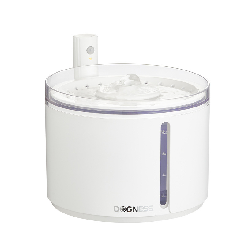 Δοχείο πόσιμου νερού κατοικίδιων με κυκλοφορούμενο νερό — αυτόματο, κατάλληλο για γάτες και σκύλους, αποσπώμενο δοχείο, 0,55 kg, χωρίς υποστήριξη εφαρμογής